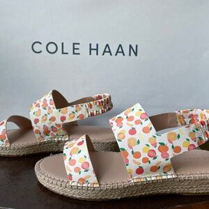 COLE HAAN Cloudfeel SANDALS Size 10.5 US (8 UK,41 EUR) New Rosewater Orange
